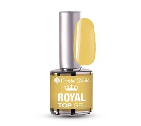 Crystal Nails Crystal Nails Royal Top Gel 4 ml 005- Blazing Yellow TPO vrij