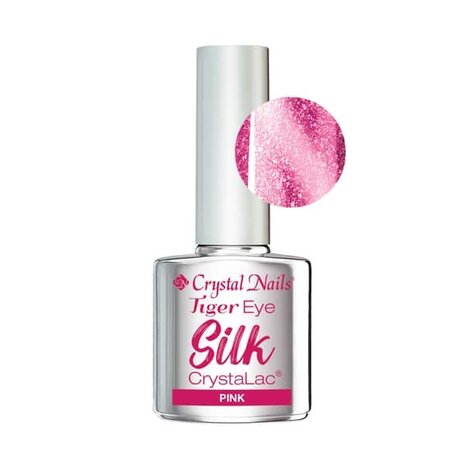 Crystal Nails Crystal Nails Crystalac Silk Tiger Eye Pink 4ml *niet leverbaar* Crystal Nails Crystal Nails Crystalac Silk Tiger Eye Pink 4ml *niet leverbaar*