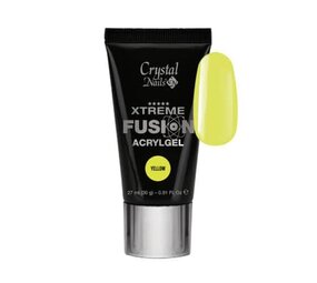 Crystal Nails Crystal Nails Xtreme Fusion AcrylGel Yellow 30 gr -TPO/HEMA vrij Crystal Nails Crystal Nails Xtreme Fusion AcrylGel Yellow 30 gr -TPO/HEMA vrij