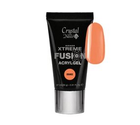 Crystal Nails Crystal Nails Xtreme Fusion AcrylGel Orange 30 gr -TPO/HEMA vrij Crystal Nails Crystal Nails Xtreme Fusion AcrylGel Orange 30 gr -TPO/HEMA vrij
