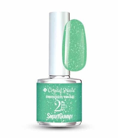 Crystal Nails Crystal Nails SmartGummy Rubber Base Gel Nr 30 Shimmer Jade 8 ml Crystal Nails Crystal Nails SmartGummy Rubber Base Gel Nr 30 Shimmer Jade 8 ml