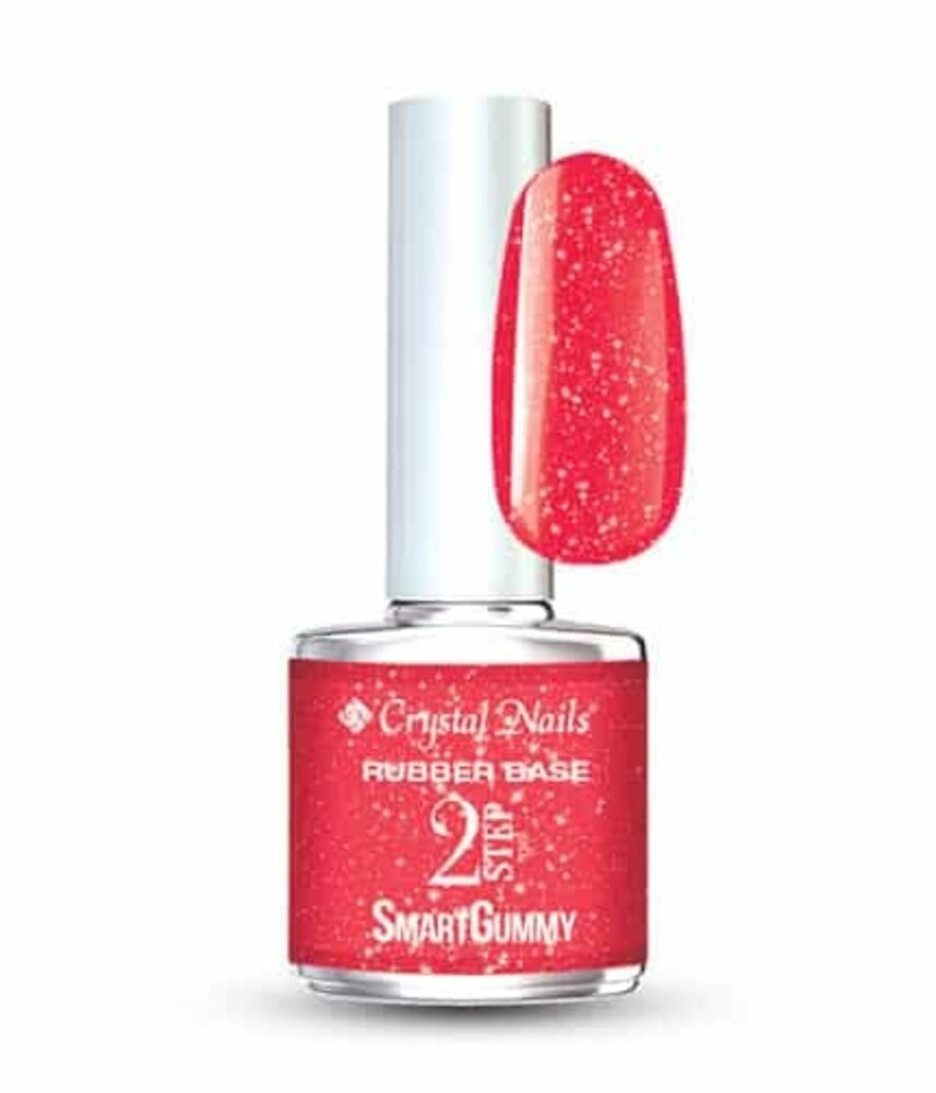 Crystal Nails Crystal Nails SmartGummy Rubber Base Gel Nr26 Sunshine Coral 8 ml Crystal Nails Crystal Nails SmartGummy Rubber Base Gel Nr26 Sunshine Coral 8 ml