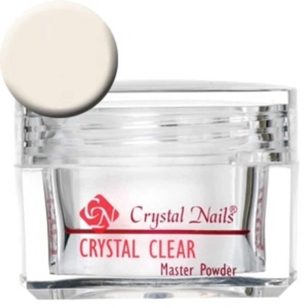 Crystal Nails Crystal Nails Acryl Master Powder Crystal Clear 100 gram