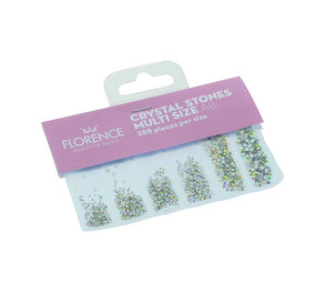 Florence Nails Florence Nails Crystal Stones Multi Size AB Florence Nails Florence Nails Crystal Stones Multi Size AB