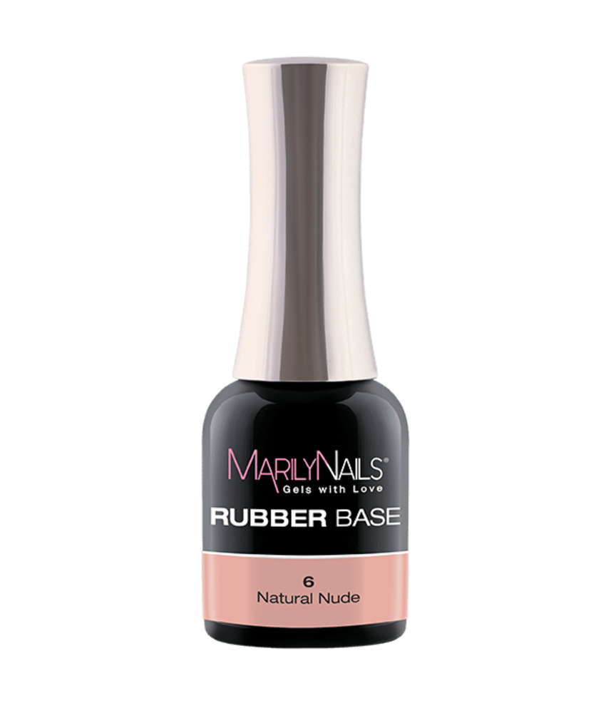 MarilyNails MarilyNails Rubberbase 6 Natural Nude  *niet leverbaar* MarilyNails MarilyNails Rubberbase 6 Natural Nude  *niet leverbaar*