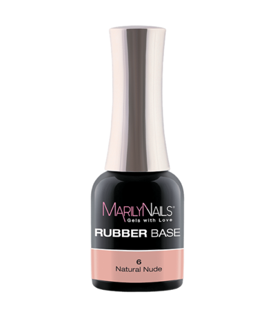 MarilyNails MarilyNails Rubberbase 6 Natural Nude  *niet leverbaar* MarilyNails MarilyNails Rubberbase 6 Natural Nude  *niet leverbaar*