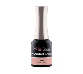 MarilyNails MarilyNails Rubberbase 7FG Holo Nude  * niet leverbaar*