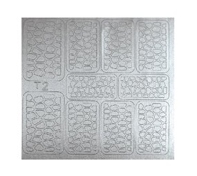 Crystal Nails Crystal Nails Ombre Stick Template 2