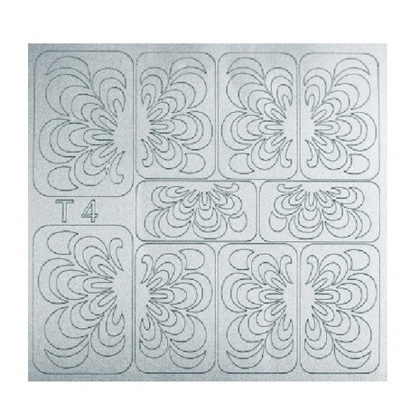 Crystal Nails Crystal Nails Ombre Stick Template 4 Crystal Nails Crystal Nails Ombre Stick Template 4