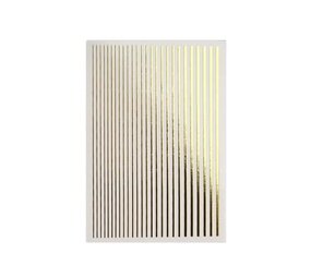 Florence Nails Florence Nails Nailart Sticker Gold Stripes Florence Nails Florence Nails Nailart Sticker Gold Stripes