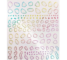 Florence Nails Florence Nails Nail Art Sticker Rainbow Art Florence Nails Florence Nails Nail Art Sticker Rainbow Art