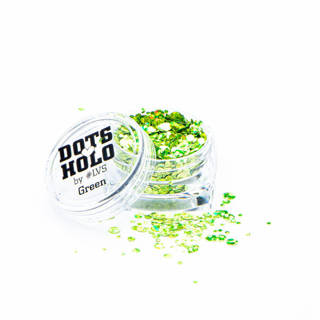 LoveNess LoveNess Holo Dots Green LoveNess LoveNess Holo Dots Green