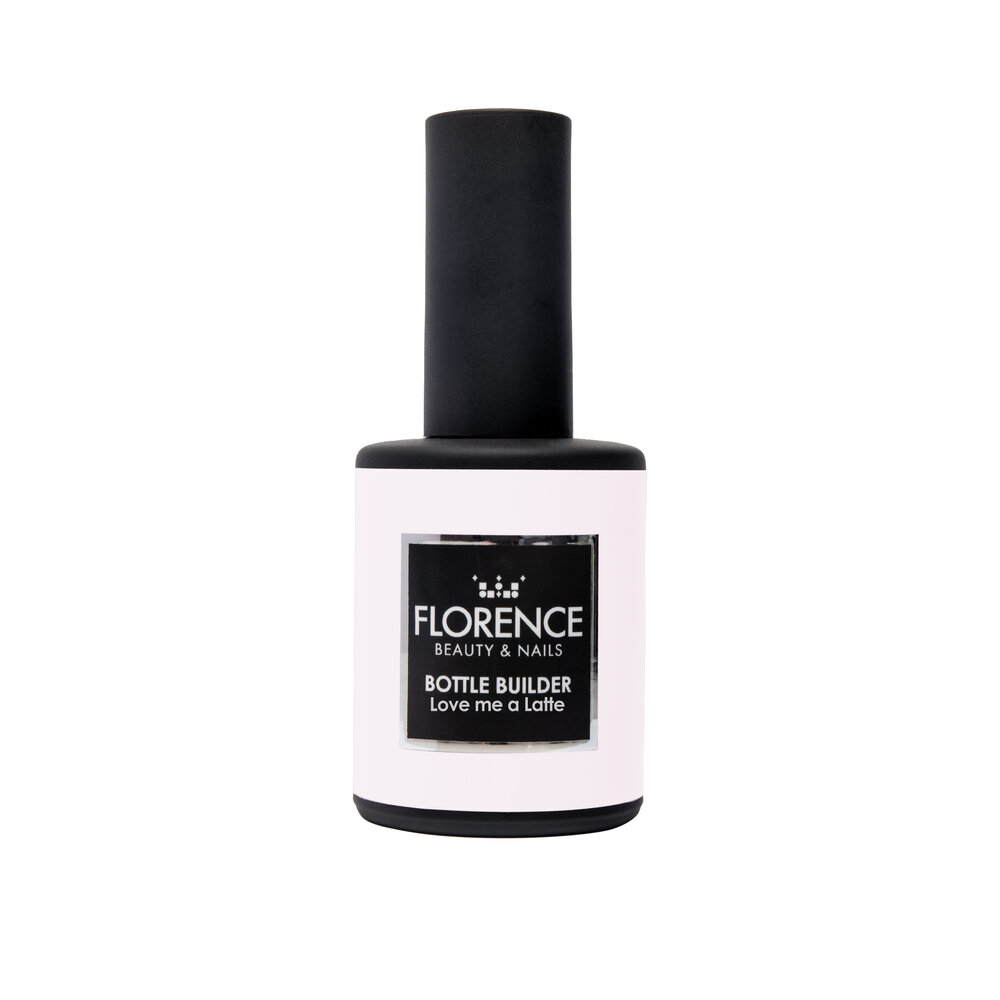 Florence Nails Florence Nails Bottle Builder Love Me A Latte 18 ml SALON SIZE TPO/HEMA vrij Florence Nails Florence Nails Bottle Builder Love Me A Latte 18 ml SALON SIZE TPO/HEMA vrij
