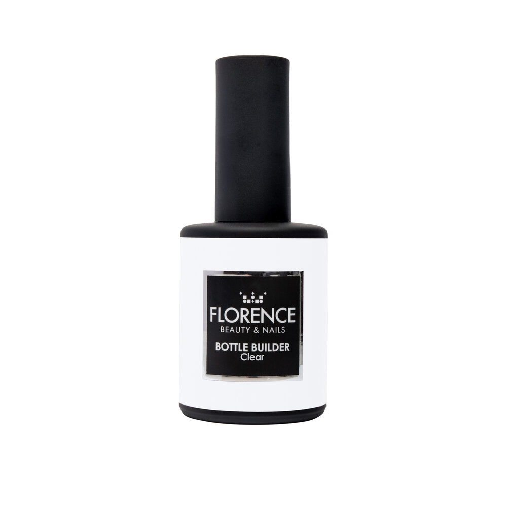 Florence Nails Florence Nails Bottle Builder Clear 18 ml SALON SIZE TPO/HEMA vrij Florence Nails Florence Nails Bottle Builder Clear 18 ml SALON SIZE TPO/HEMA vrij