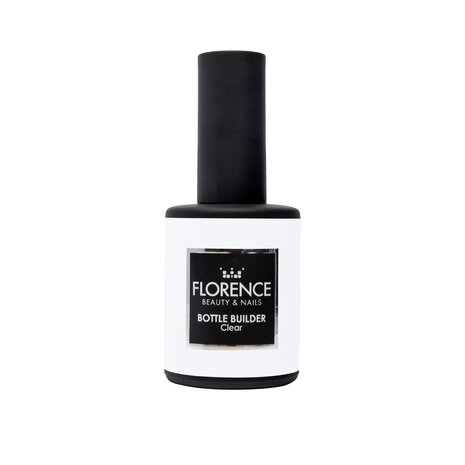 Florence Nails Florence Nails Bottle Builder Clear 18 ml SALON SIZE TPO/HEMA vrij Florence Nails Florence Nails Bottle Builder Clear 18 ml SALON SIZE TPO/HEMA vrij