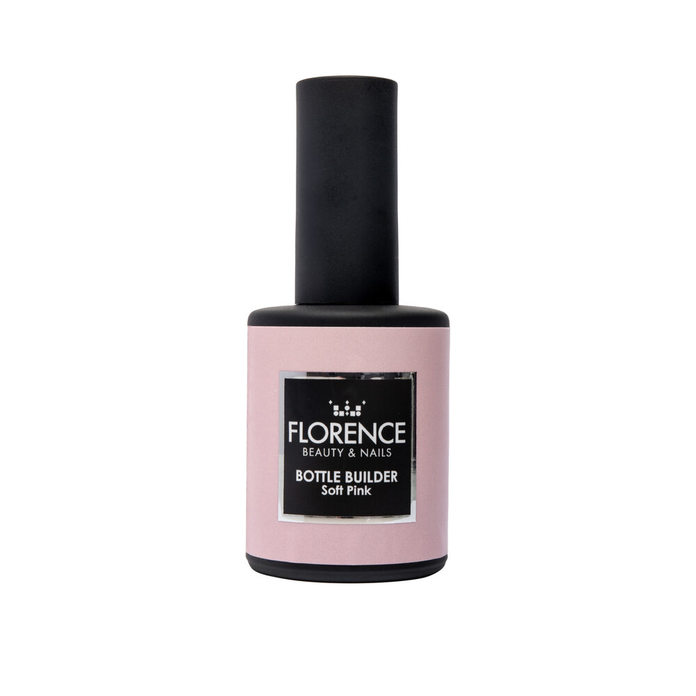 Florence Nails Florence Nails Bottle Builder Soft Pink 18 ml SALON SIZE TPO/HEMA vrij Florence Nails Florence Nails Bottle Builder Soft Pink 18 ml SALON SIZE TPO/HEMA vrij