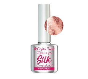 Crystal Nails Crystal Nails Crystalac Silk Tiger Eye # Cinnamon 4 ml *niet leverbaar* Crystal Nails Crystal Nails Crystalac Silk Tiger Eye # Cinnamon 4 ml *niet leverbaar*