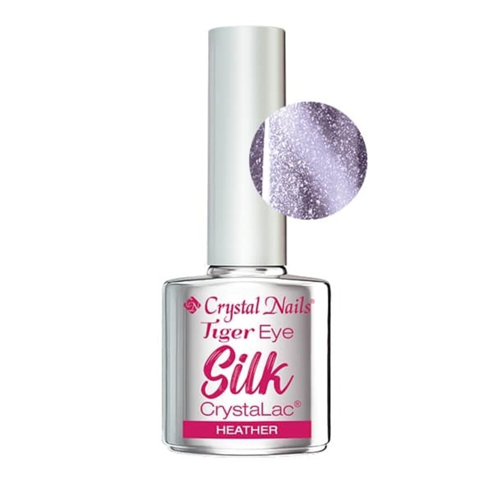 Crystal Nails Crystal Nails Crystalac Silk Tiger Eye # Heather 4 ml - *niet leverbaar* Crystal Nails Crystal Nails Crystalac Silk Tiger Eye # Heather 4 ml - *niet leverbaar*