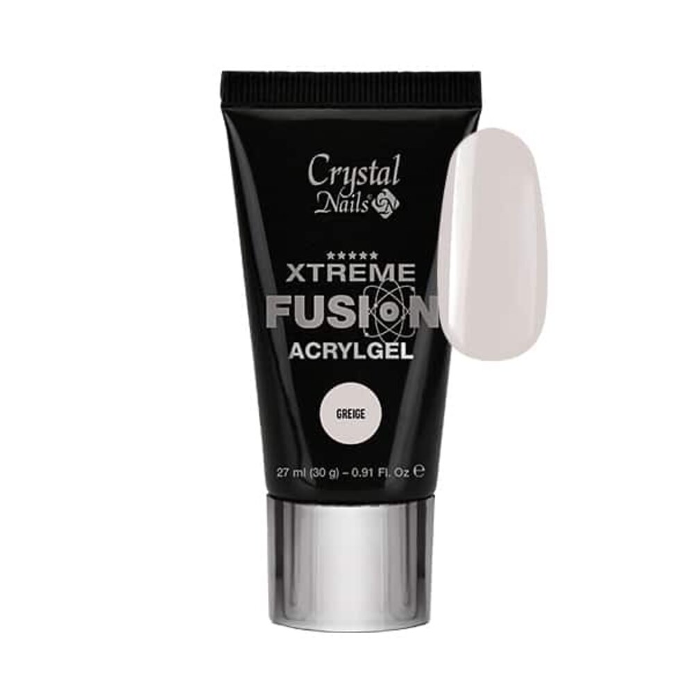 Crystal Nails Crystal Nails Xtreme Fusion Acrylgel Greige 30 ml - TPO/HEMA vrij Crystal Nails Crystal Nails Xtreme Fusion Acrylgel Greige 30 ml - TPO/HEMA vrij