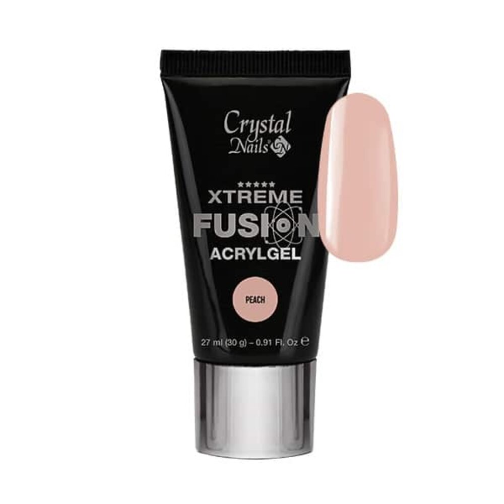 Crystal Nails Crystal Nails Xtreme Fusion Acrylgel Peach 30 ml - TPO/HEMA vrij *niet leverbaar* Crystal Nails Crystal Nails Xtreme Fusion Acrylgel Peach 30 ml - TPO/HEMA vrij *niet leverbaar*