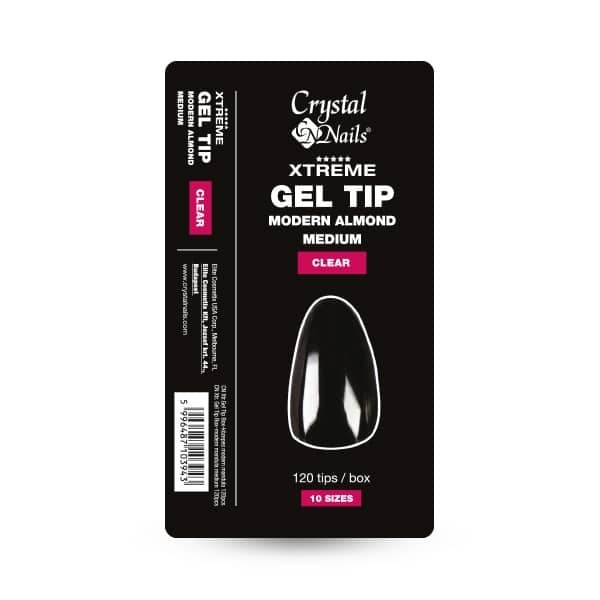 Crystal Nails Xtreme Gel Top Box Modern Almond Medium 120 st