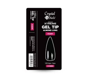 Crystal Nails Crystal Nails Xtreme Gel Tip Almond Long Nr. 8 - 120 st
