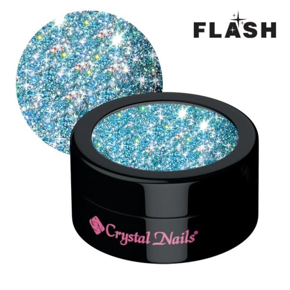 Crystal Nails Crystal Nails Flash Glitters #4 Turquoise Crystal Nails Crystal Nails Flash Glitters #4 Turquoise