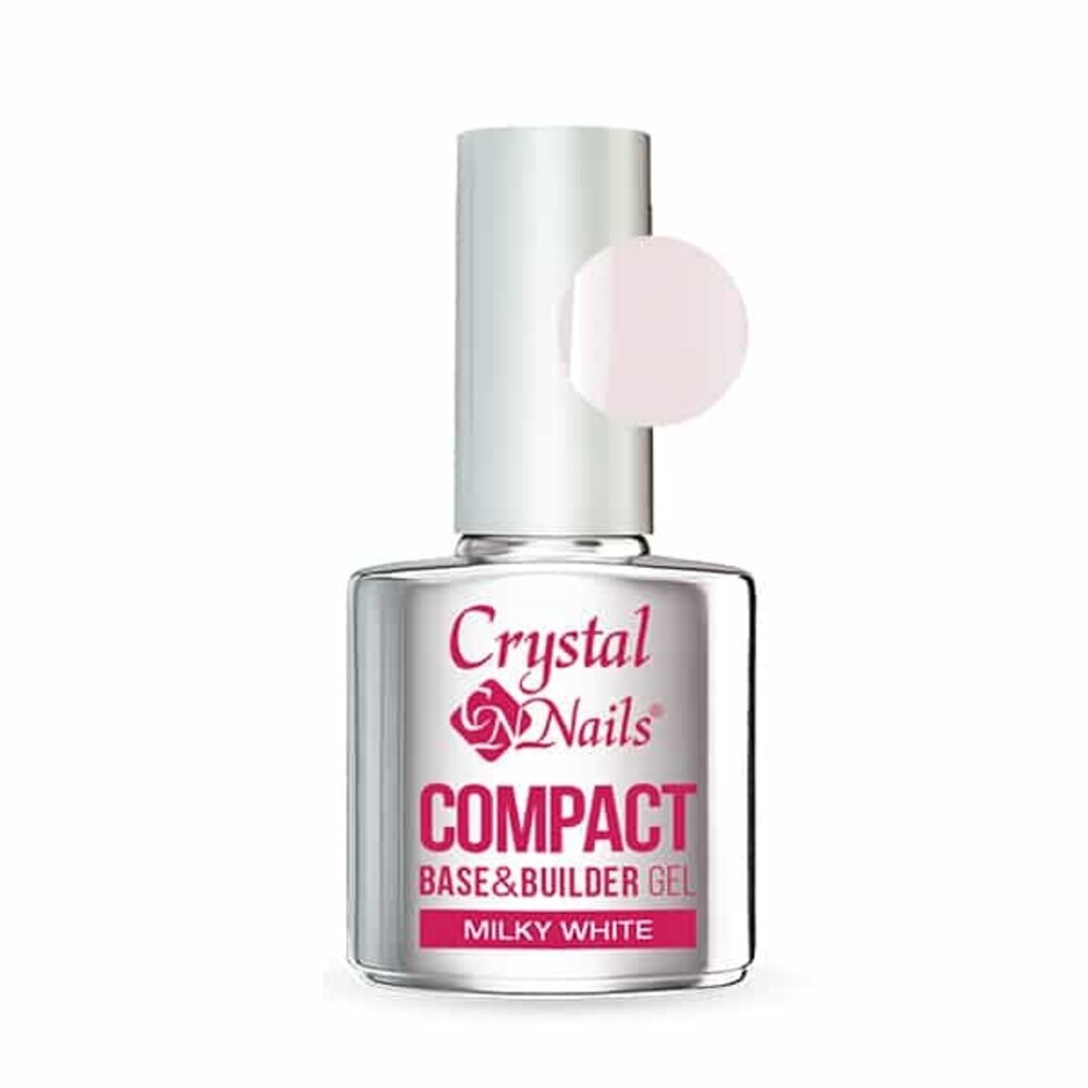 Crystal Nails Crystal Nails Compact Base Milky White 13 ml *niet leverbaar* Crystal Nails Crystal Nails Compact Base Milky White 13 ml *niet leverbaar*