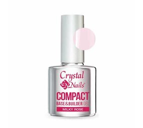 Crystal Nails Crystal Nails Compact Base Gel Milky Rose 13 ml  TPO/HEMA vrij