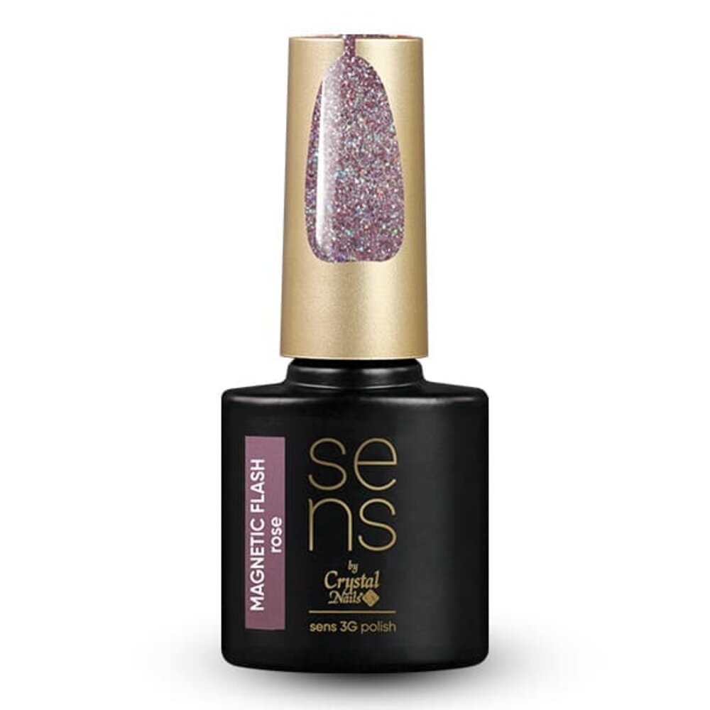 Crystal Nails Crystal Nails SENS 3G Polish Magnetic Flash Rose-4ml  *niet leverbaar*