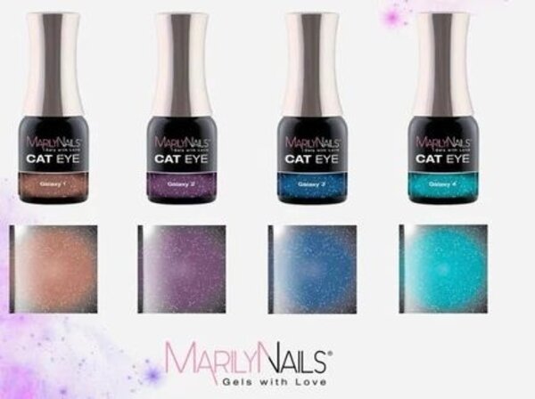 MarilyNails Marilynails Cat Eye-Galaxy #1 4ml  *niet leverbaar* MarilyNails Marilynails Cat Eye-Galaxy #1 4ml  *niet leverbaar*