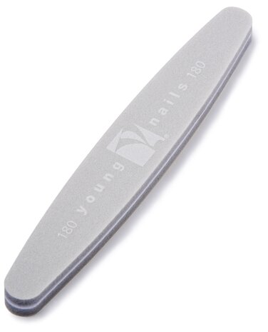 Young Nails Young Nails Grey Sponge Buffer 180/180 Young Nails Young Nails Grey Sponge Buffer 180/180