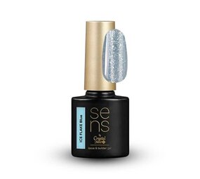 Crystal Nails Crystal Nails SENS ICE FLAKE Base & Builder Gel 10 ml –  Blue *niet leverbaar* Crystal Nails Crystal Nails SENS ICE FLAKE Base & Builder Gel 10 ml –  Blue *niet leverbaar*