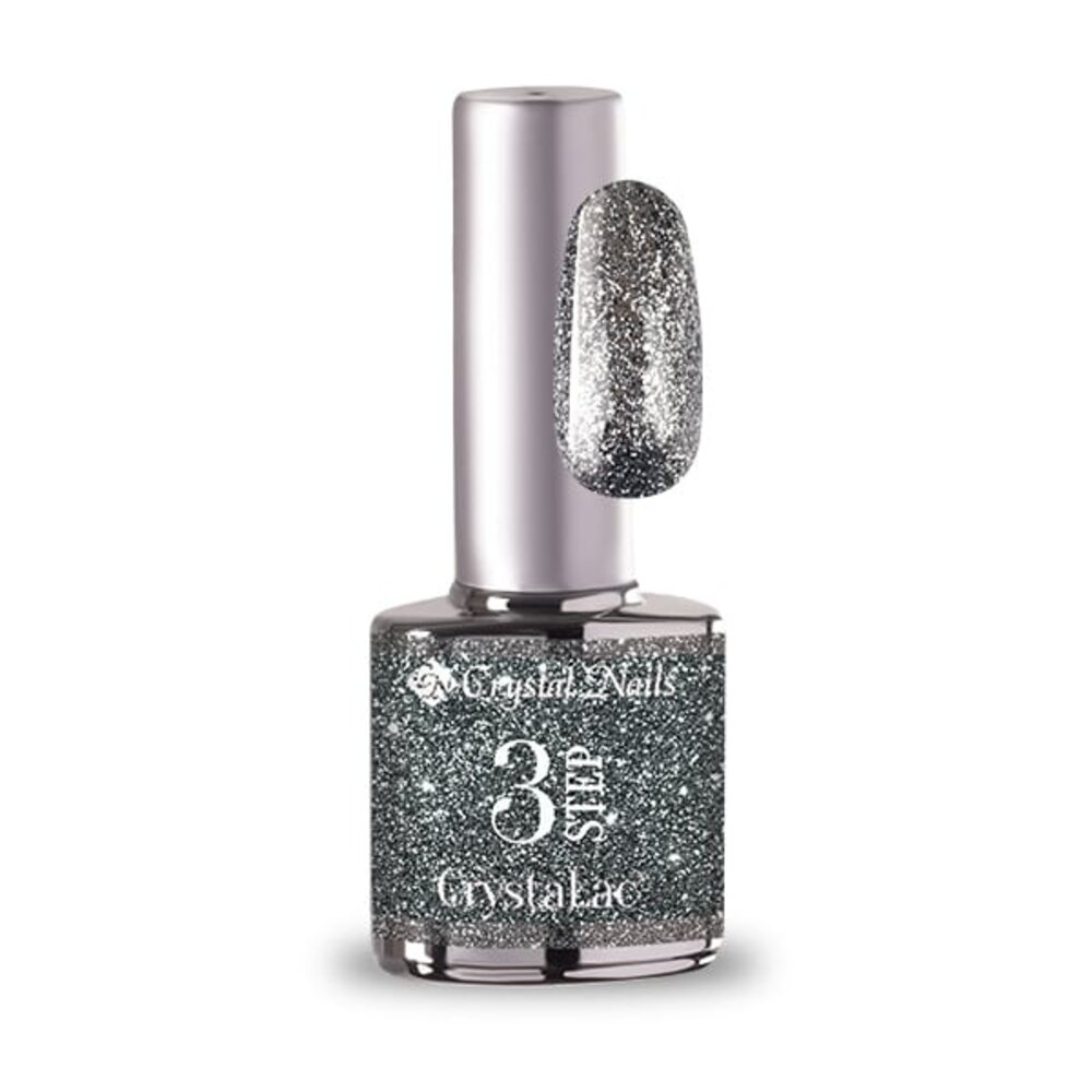 Crystal Nails Crystal Nails 3 step Crystalac 3S205 Full Platinum - Sparkling Graphite 8 ml *niet leverbaar* Crystal Nails Crystal Nails 3 step Crystalac 3S205 Full Platinum - Sparkling Graphite 8 ml *niet leverbaar*