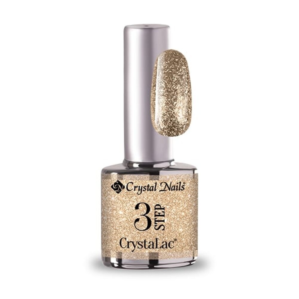 Crystal Nails Crystal Nails 3 step Crystalac 3S207 Full Platinum - Sparkling Champagne 8 ml *niet leverbaar* Crystal Nails Crystal Nails 3 step Crystalac 3S207 Full Platinum - Sparkling Champagne 8 ml *niet leverbaar*
