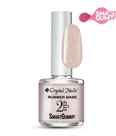 Crystal Nails Crystal Nails SmartGummy Rubber Base Gel Nr 49 Shimmer Ecru 8 ml *niet leverbaar* Crystal Nails Crystal Nails SmartGummy Rubber Base Gel Nr 49 Shimmer Ecru 8 ml *niet leverbaar*