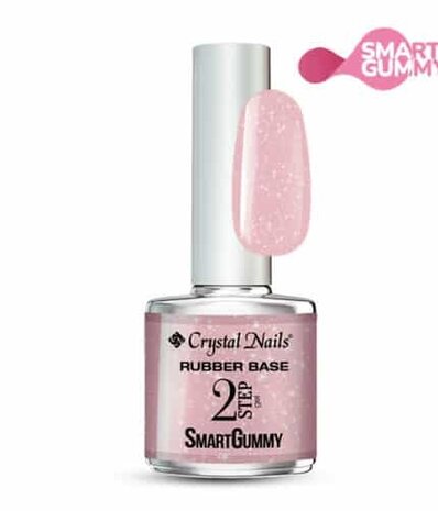 Crystal Nails Crystal Nails SmartGummy Rubber Base Gel Nr 51 Sugar Pink 8 ml *niet leverbaar* Crystal Nails Crystal Nails SmartGummy Rubber Base Gel Nr 51 Sugar Pink 8 ml *niet leverbaar*