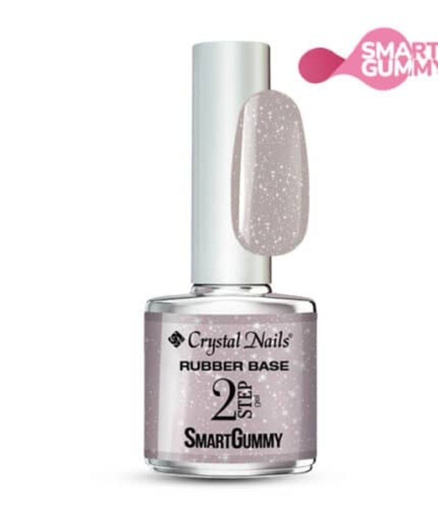 Crystal Nails Crystal Nails SmartGummy Rubber Base Gel Nr 52 Silver Cloud 8 ml - SALE *niet leverbaar* Crystal Nails Crystal Nails SmartGummy Rubber Base Gel Nr 52 Silver Cloud 8 ml - SALE *niet leverbaar*