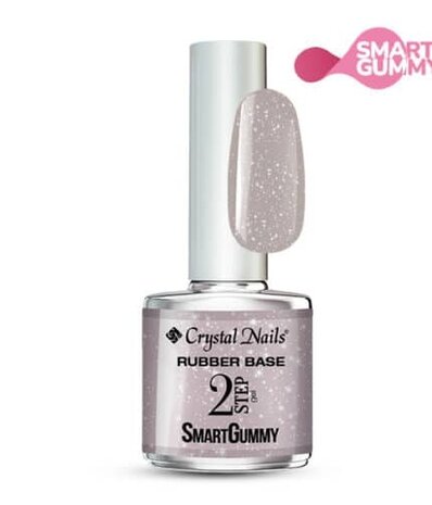 Crystal Nails Crystal Nails SmartGummy Rubber Base Gel Nr 52 Silver Cloud 8 ml - SALE *niet leverbaar* Crystal Nails Crystal Nails SmartGummy Rubber Base Gel Nr 52 Silver Cloud 8 ml - SALE *niet leverbaar*