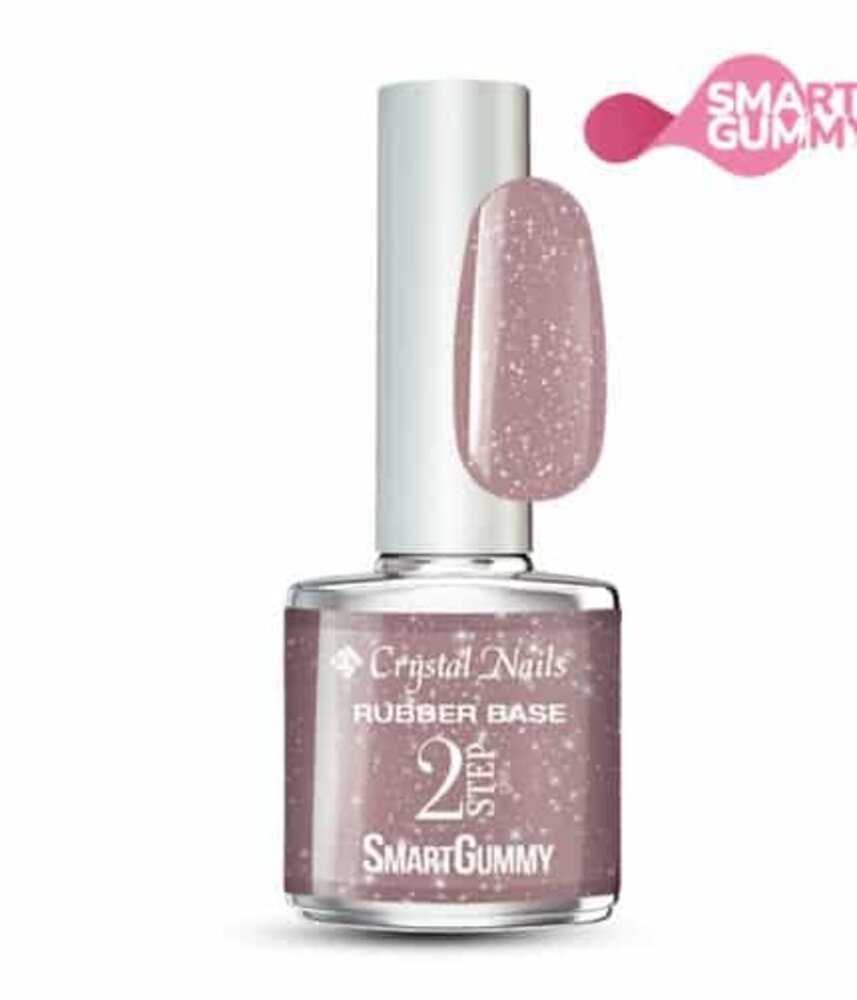 Crystal Nails Crystal Nails SmartGummy Rubber Base Gel Nr 54 Shimmer Tan 8 ml * niet leverbaar* Crystal Nails Crystal Nails SmartGummy Rubber Base Gel Nr 54 Shimmer Tan 8 ml * niet leverbaar*