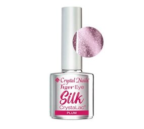 Crystal Nails Crystal Nails Crystalac Silk Tiger Eye # Plum 4 ml *niet leverbaar*