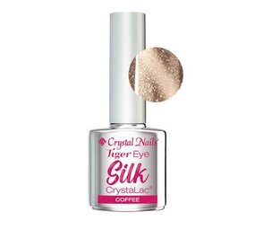 Crystal Nails Crystal Nails Crystalac Silk Tiger Eye # Coffee 4 ml TPO/HEMA vrij