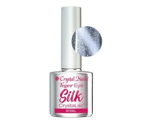 Crystal Nails Crystal Nails Crystalac Silk Tiger Eye # Steel 4 ml *niet leverbaar* Crystal Nails Crystal Nails Crystalac Silk Tiger Eye # Steel 4 ml *niet leverbaar*