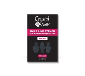 Crystal Nails Crystal Nails Smile Line Form/Sjabloon voor Xtreme Reverse Tip – Short Crystal Nails Crystal Nails Smile Line Form/Sjabloon voor Xtreme Reverse Tip – Short