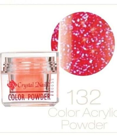 Crystal Nails Crystal Nails Snow Crystal Color Acryl nr. 132 OP=OP Crystal Nails Crystal Nails Snow Crystal Color Acryl nr. 132 OP=OP