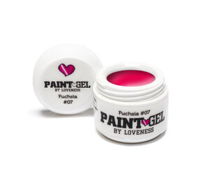 LoveNess LoveNess Paint Gel #07 Fuchsia 5 gr TPO/HEMA vrij LoveNess LoveNess Paint Gel #07 Fuchsia 5 gr TPO/HEMA vrij