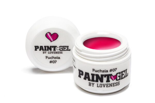 LoveNess LoveNess Paint Gel #07 Fuchsia 5 gr TPO/HEMA vrij LoveNess LoveNess Paint Gel #07 Fuchsia 5 gr TPO/HEMA vrij