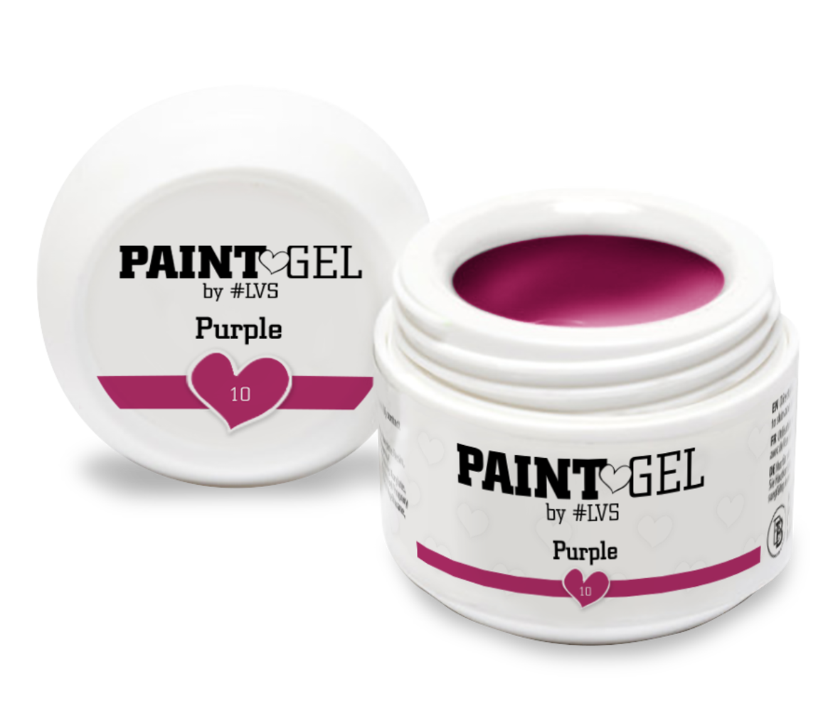 LoveNess LoveNess Paint Gel #10 Purple 5 gr TPO/HEMA vrij LoveNess LoveNess Paint Gel #10 Purple 5 gr TPO/HEMA vrij