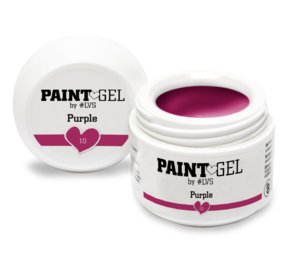 LoveNess LoveNess Paint Gel #10 Purple 5 gr TPO/HEMA vrij