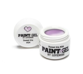 LoveNess LoveNess Paint Gel #24 Sweet Iris 5 gr TPO/HEMA vrij LoveNess LoveNess Paint Gel #24 Sweet Iris 5 gr TPO/HEMA vrij